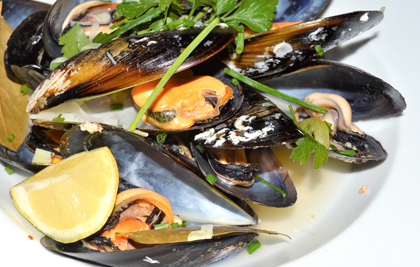 MEJILLONES AL VAPOR