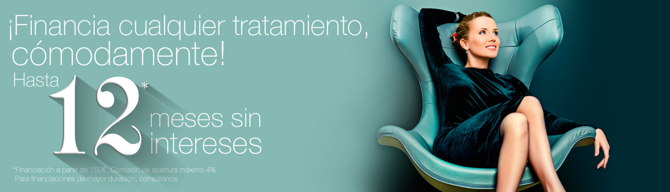 Financia cualquier tratamiento comodamente